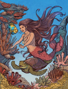 Fishtank Fantasies Cover for Ellen Million Graphics